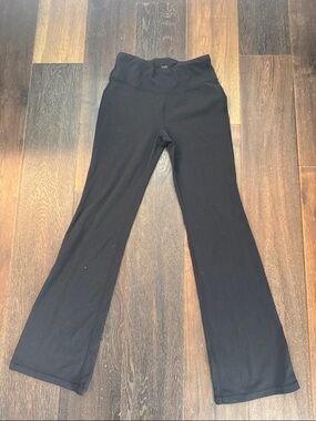 High rise chit chat flare pant